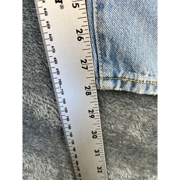 Levi's 501 Premium Women's Light Wash Button Fly Big E Jeans Size 22W - Picture 12 of 13